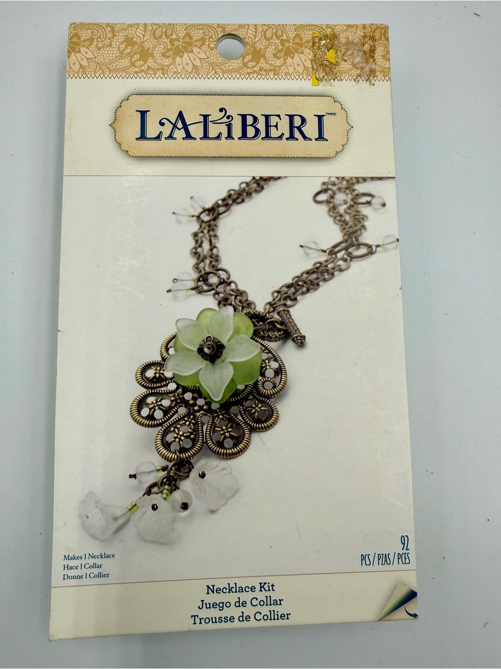 Green Flower Pendant Necklace - Kit laliberi new